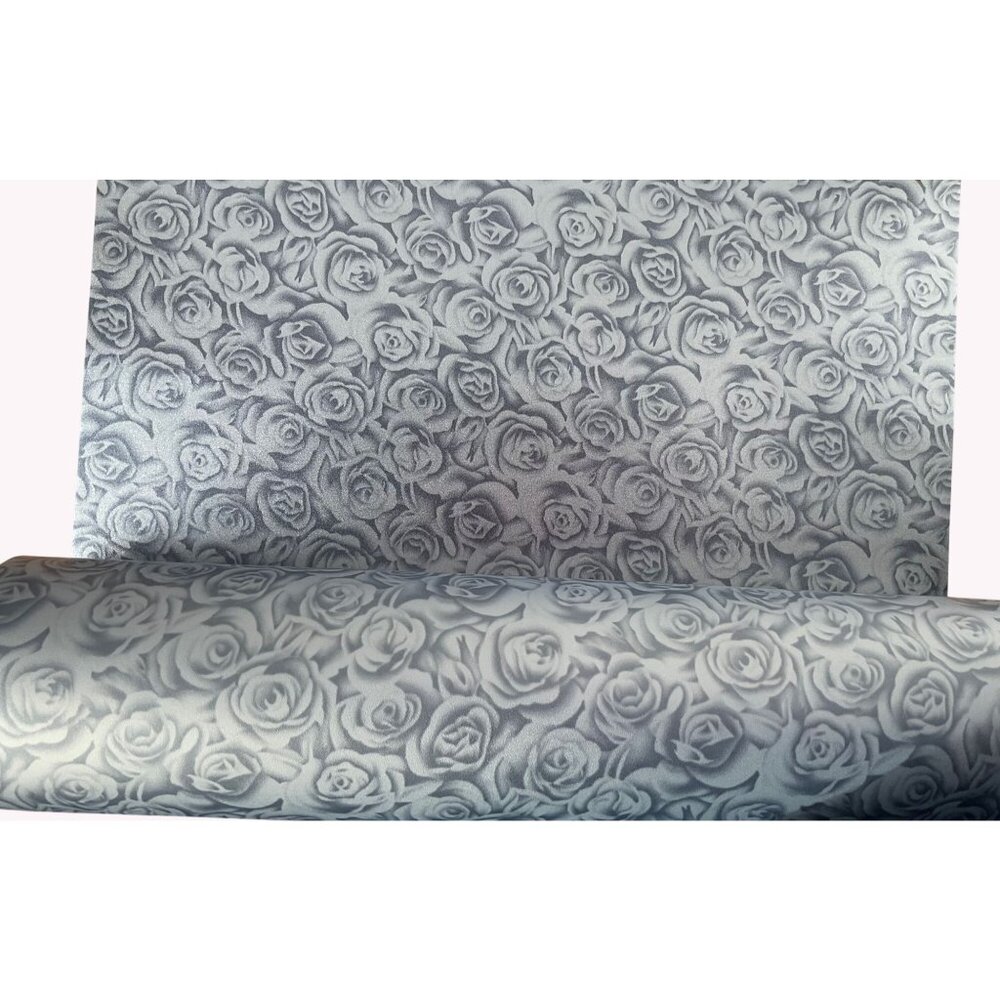 New  PEARL FLEX(S) Silver Rose P-90-6 HTV Heat Transfer Vinyl 25M Roll